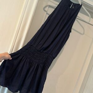 DO + BE silk mini dress